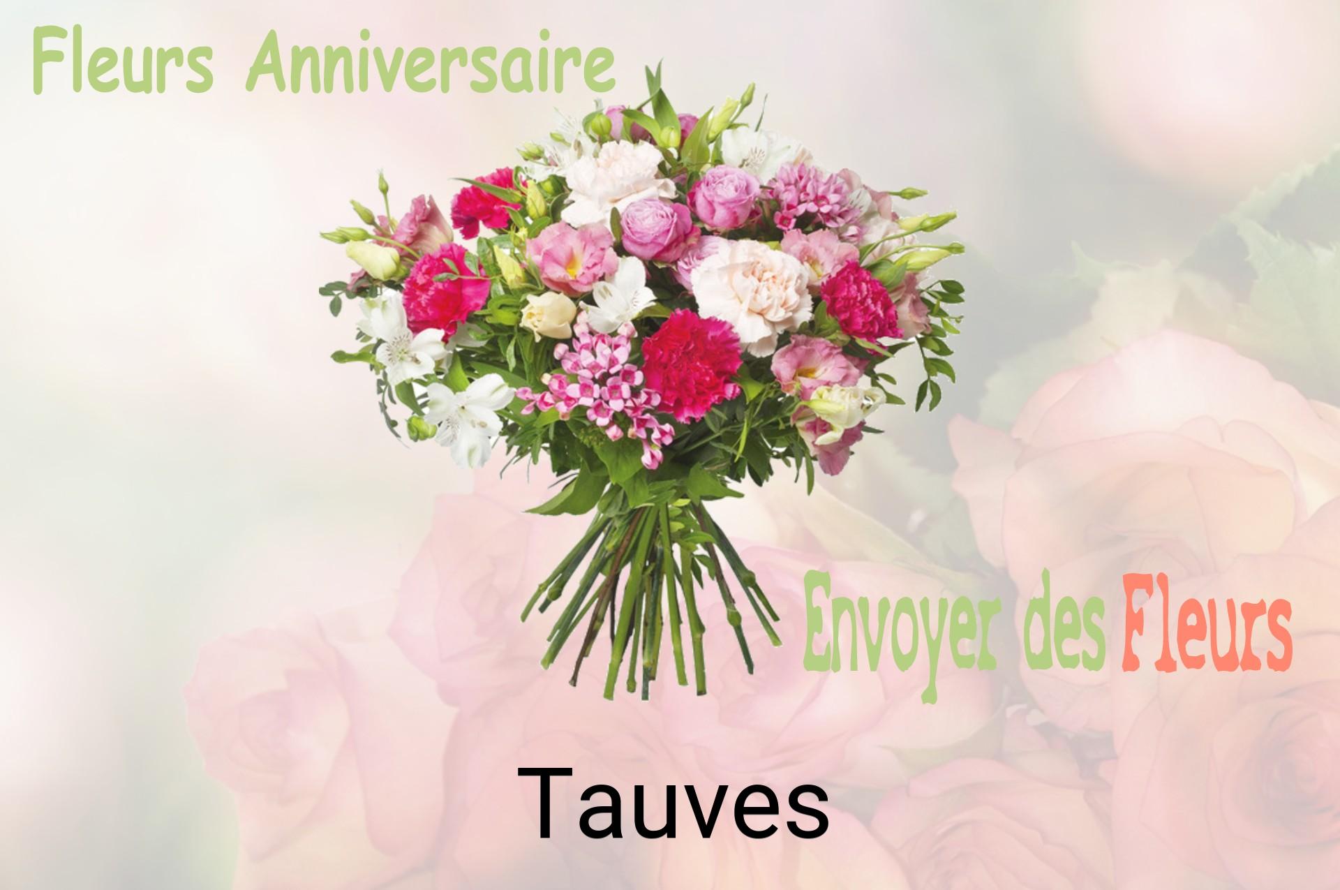 Bouquet de fleurs d’anniversaire livré à Tauves